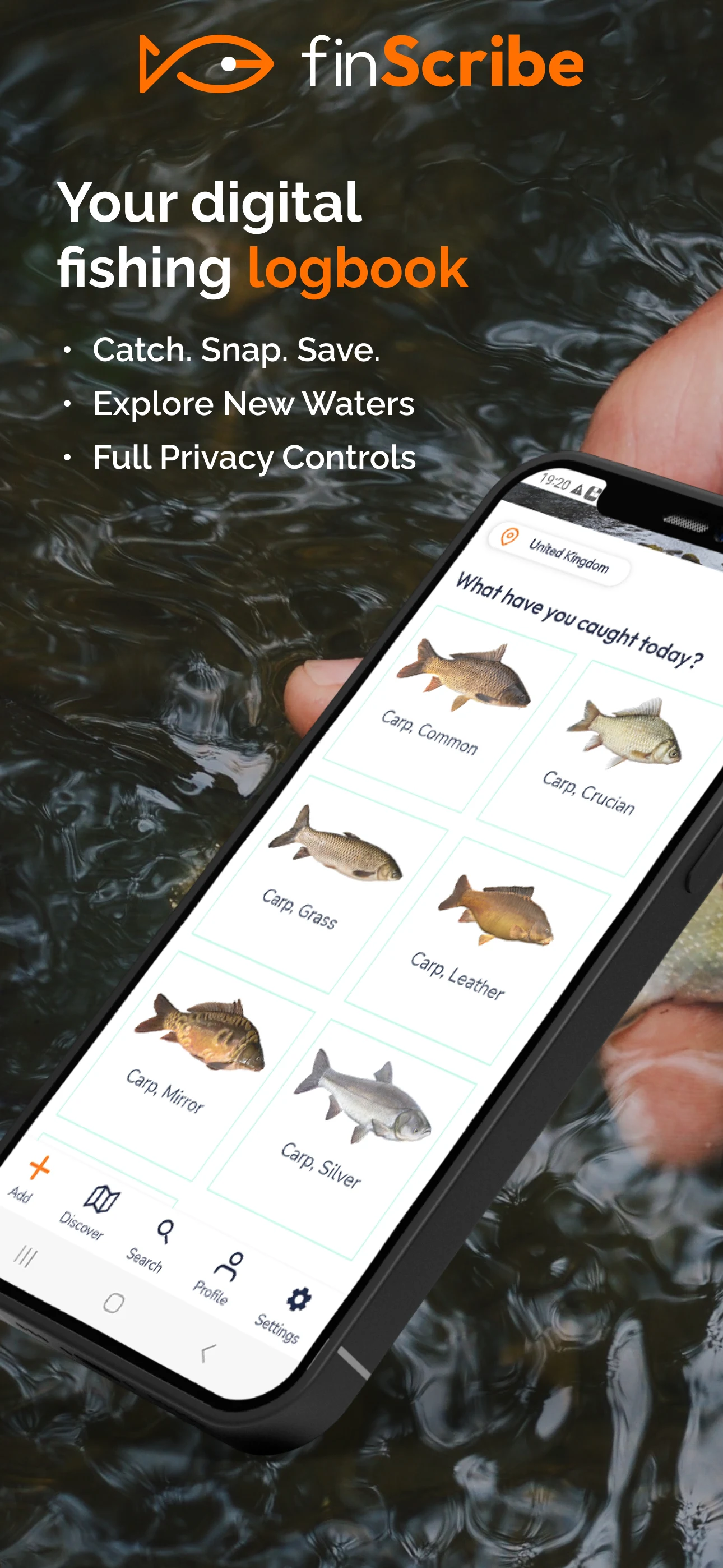 finScribe: Fishing Logbook screenshot